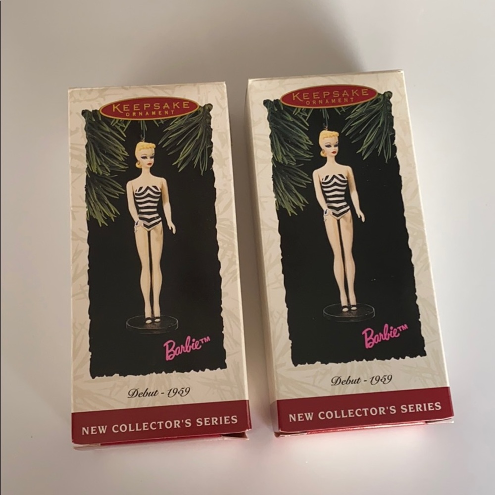 NWT Barbie Debut 1959 Hallmark Ornament 1994